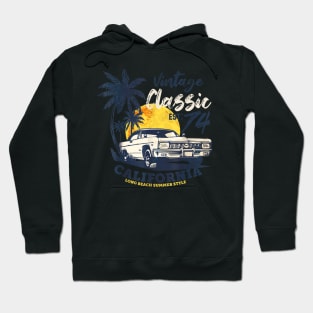 Vintage Long Beach Summer - 50Th Birthday Gift For Men T-Shirt Hoodie